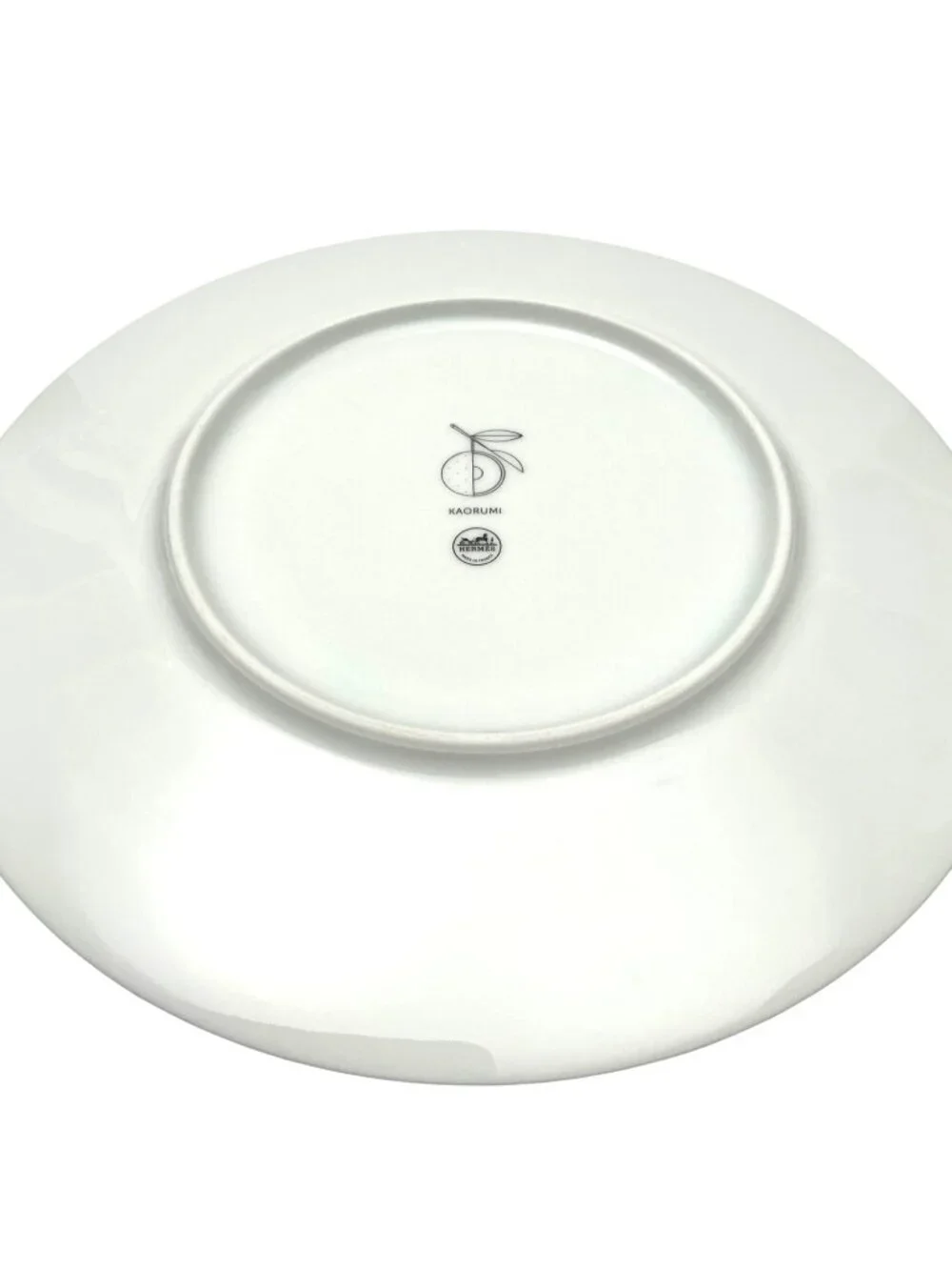 HERMES KAORUMI PORCELAIN FRUIT PLATES SET OF 6 BNIB